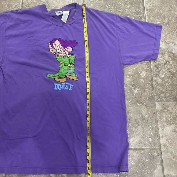 DISNEY ‎ WOMEN’S 90'S DOPEY EMBROIDERED TEE SZ XL - Picture 10 of 11